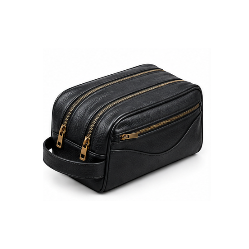 Premium Leather Travel & Accessories Bag